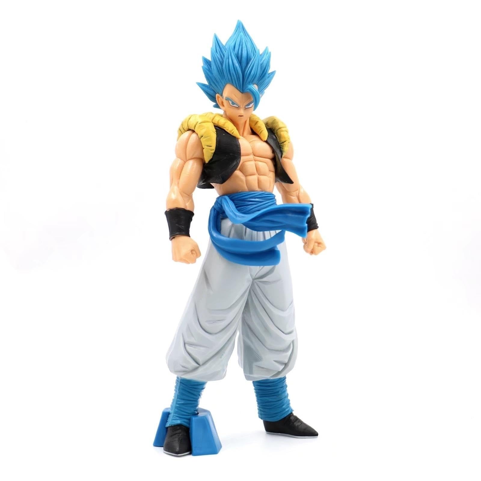 Amazon.com: OrdaLi 12 Inch Dragon Baii Blue Hair Gogita Action